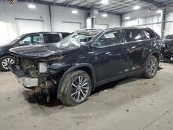 Salvage cars for sale at Ham Lake, MN auction: 2019 Toyota Highlander SE