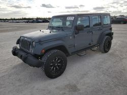 Salvage cars for sale at Arcadia, FL auction: 2014 Jeep Wrangler Unlimited Sport