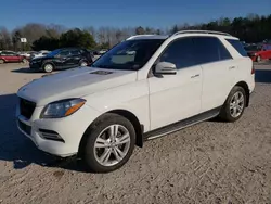 Salvage cars for sale at Charles City, VA auction: 2015 Mercedes-Benz ML 250 Bluetec