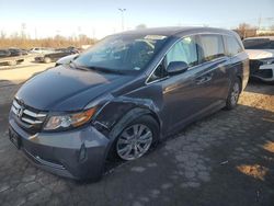 Salvage cars for sale at Bridgeton, MO auction: 2015 Honda Odyssey EXL