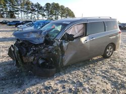 Salvage cars for sale at Loganville, GA auction: 2016 Nissan Quest S