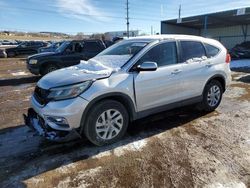 Salvage cars for sale at Colorado Springs, CO auction: 2016 Honda CR-V EX