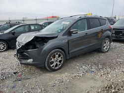 Salvage cars for sale at Earlington, KY auction: 2015 Ford Escape Titanium