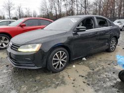 Volkswagen salvage cars for sale: 2017 Volkswagen Jetta SE