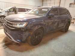 Salvage cars for sale at Abilene, TX auction: 2022 Volkswagen Atlas SE