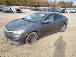 Salvage cars for sale from Copart Cleveland: 2017 Honda Civic LX