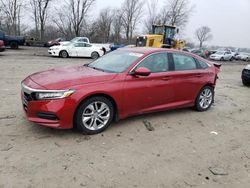 Honda salvage cars for sale: 2018 Honda Accord LX