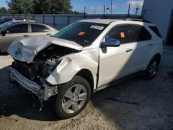 Salvage cars for sale at Apopka, FL auction: 2013 Chevrolet Equinox LT