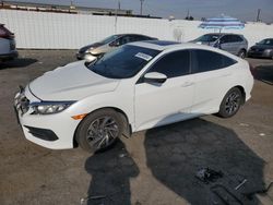 Salvage cars for sale at Van Nuys, CA auction: 2017 Honda Civic EX