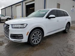 Salvage cars for sale from Copart Mercedes, TX: 2017 Audi Q7 Premium Plus