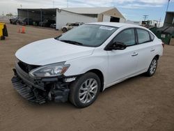 Salvage cars for sale from Copart Brighton, CO: 2018 Nissan Sentra S