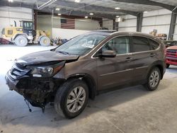 Salvage cars for sale at Greenwood, NE auction: 2014 Honda CR-V EXL