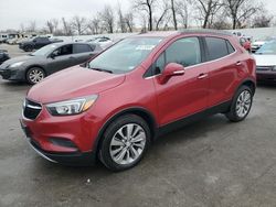 Salvage cars for sale from Copart Bridgeton, MO: 2019 Buick Encore Preferred