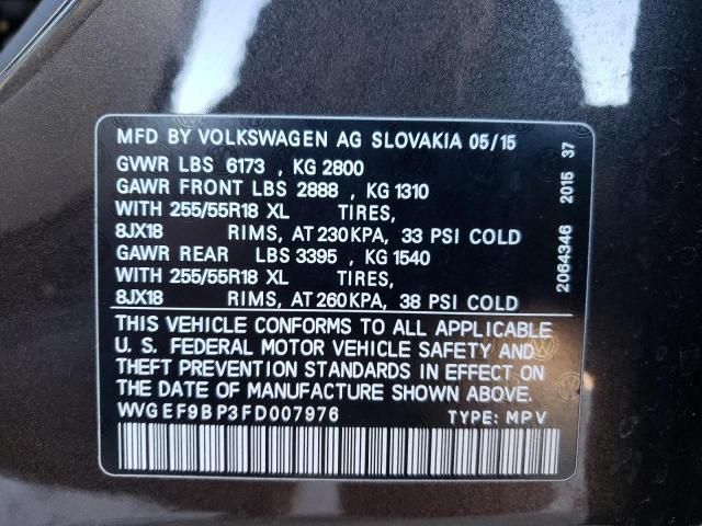 2015 Volkswagen Touareg V6