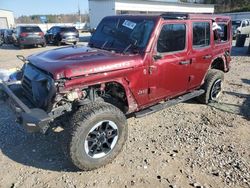 Jeep Wrangler Unlimited Rubicon salvage cars for sale: 2021 Jeep Wrangler Unlimited Rubicon