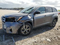 Toyota Highlander Vehiculos salvage en venta: 2019 Toyota Highlander LE