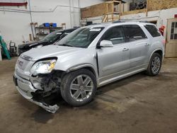 Vehiculos salvage en venta de Copart Ham Lake, MN: 2012 GMC Acadia Denali