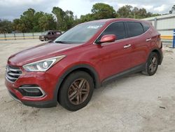 Salvage cars for sale at Fort Pierce, FL auction: 2017 Hyundai Santa FE Sport