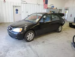 Salvage cars for sale at Martinez, CA auction: 2001 Honda Civic LX