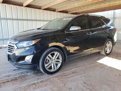 Chevrolet salvage cars for sale: 2020 Chevrolet Equinox Premier