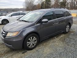 Salvage cars for sale from Copart Concord, NC: 2015 Honda Odyssey EXL