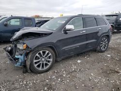 Salvage Cars with No Bids Yet For Sale at auction: 2018 Jeep Grand Cherokee Overland