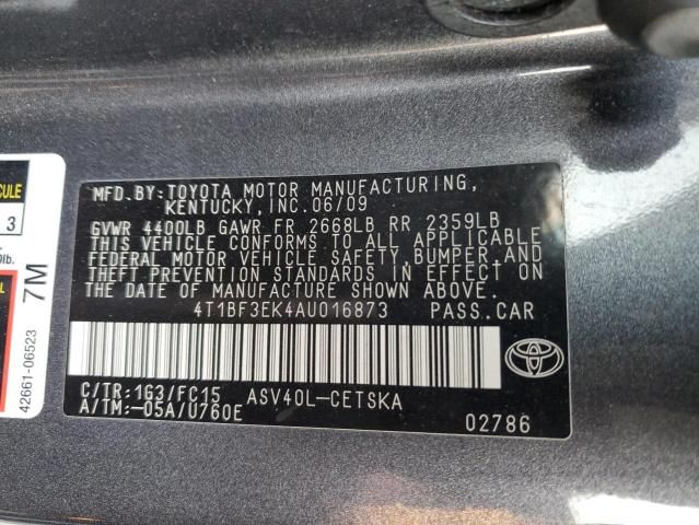 2010 Toyota Camry Base