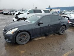 Infiniti G37 salvage cars for sale: 2013 Infiniti G37