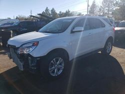 Chevrolet salvage cars for sale: 2016 Chevrolet Equinox LT