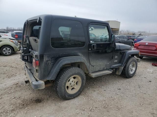 2003 Jeep Wrangler / TJ Sahara