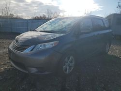 Salvage cars for sale from Copart Marlboro, NY: 2012 Toyota Sienna LE