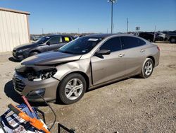 Salvage cars for sale at Temple, TX auction: 2024 Chevrolet Malibu LS