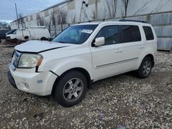 Salvage cars for sale at Franklin, WI auction: 2011 Honda Pilot Touring