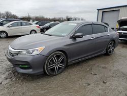 Salvage cars for sale at Duryea, PA auction: 2017 Honda Accord Sport Special Edition