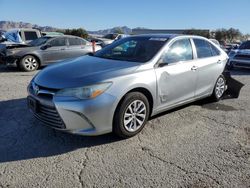 Salvage cars for sale at Las Vegas, NV auction: 2015 Toyota Camry LE