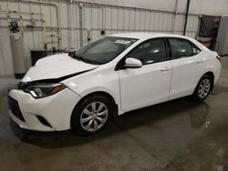 Toyota Corolla salvage cars for sale: 2015 Toyota Corolla L