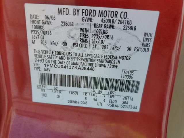 2007 Ford Escape Limited