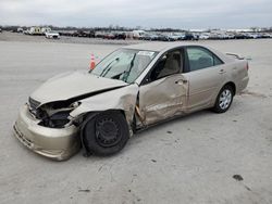 Salvage cars for sale at Lebanon, TN auction: 2004 Toyota Camry LE