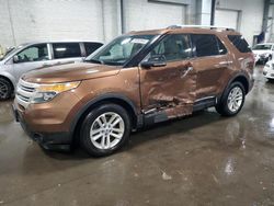 Ford salvage cars for sale: 2012 Ford Explorer XLT