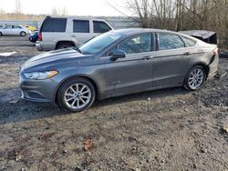 Ford salvage cars for sale: 2017 Ford Fusion SE Hybrid