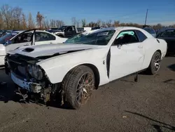 Vehiculos salvage en venta de Copart Portland, OR: 2022 Dodge Challenger SRT Hellcat Redeye