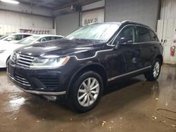 Salvage cars for sale at Elgin, IL auction: 2016 Volkswagen Touareg Sport