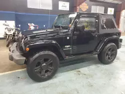 Salvage cars for sale at East Granby, CT auction: 2007 Jeep Wrangler Sahara