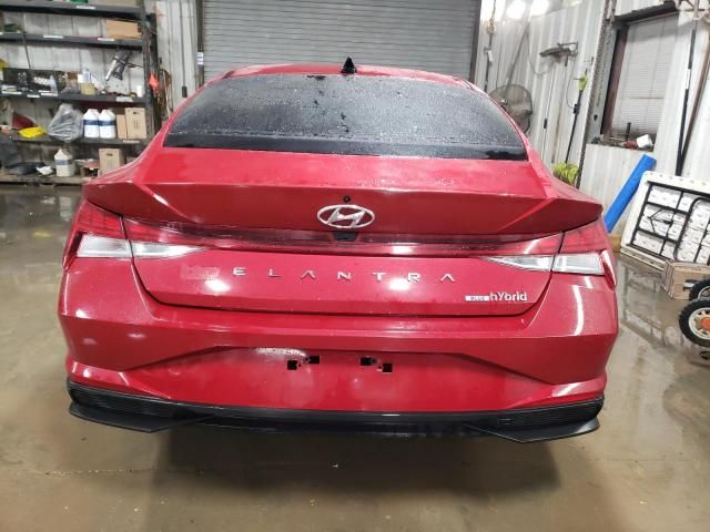 2023 Hyundai Elantra Blue