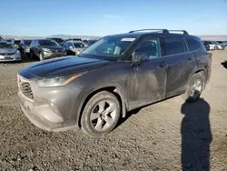 Salvage cars for sale at Helena, MT auction: 2021 Toyota Highlander L