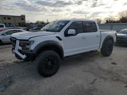 Ford salvage cars for sale: 2018 Ford F150 Raptor