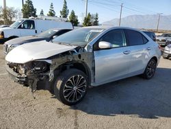 Salvage cars for sale at Rancho Cucamonga, CA auction: 2015 Toyota Corolla L