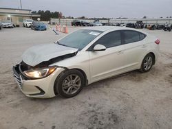 Salvage cars for sale at Harleyville, SC auction: 2018 Hyundai Elantra SEL