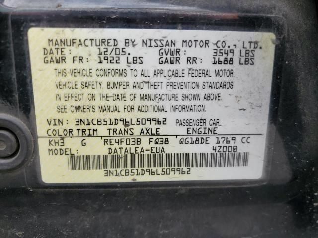 2006 Nissan Sentra 1.8