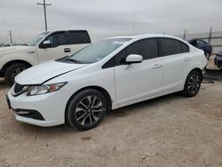 Honda Civic ex salvage cars for sale: 2015 Honda Civic EX